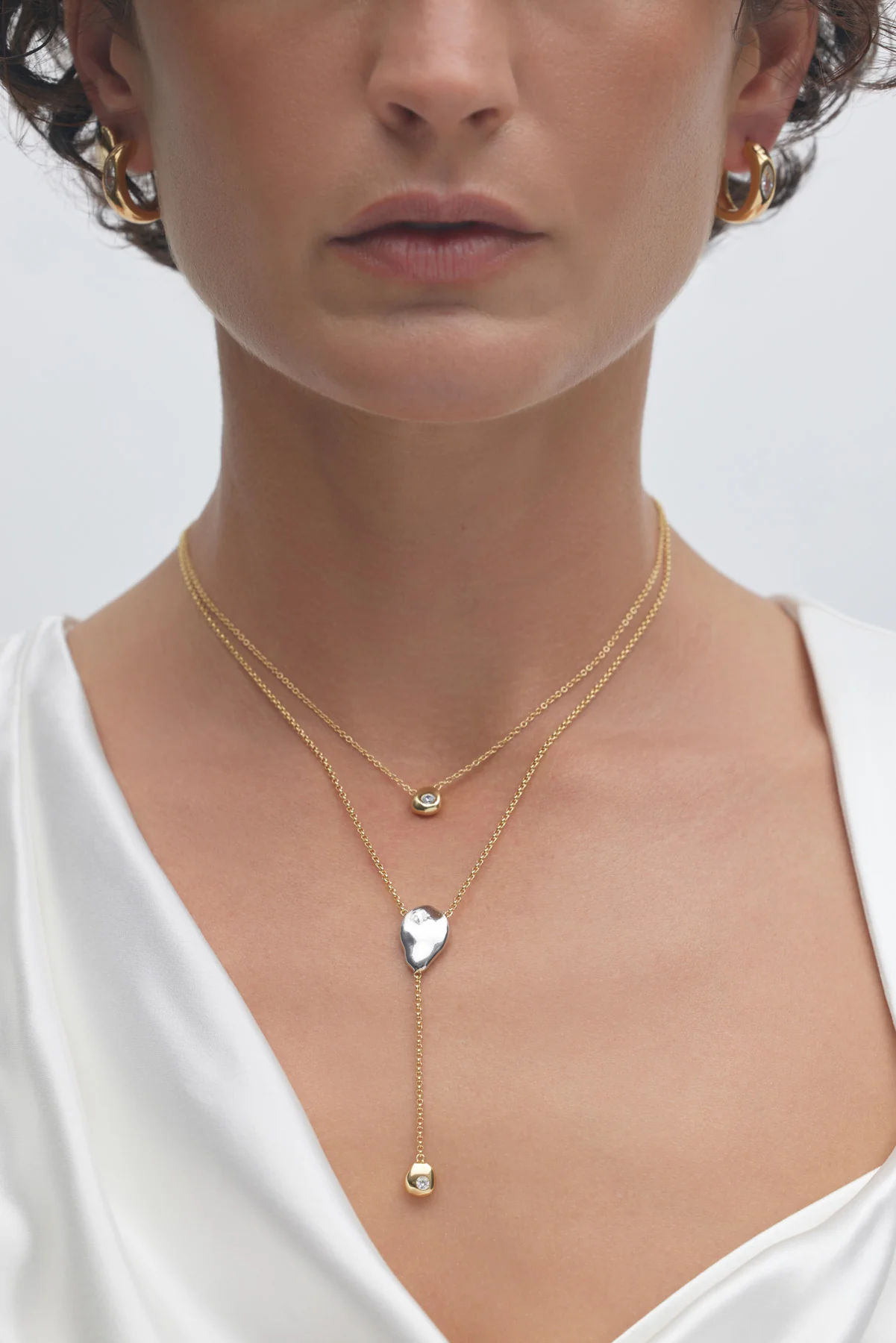 LUCIA CAST DRIP NECKLACE - Image 2