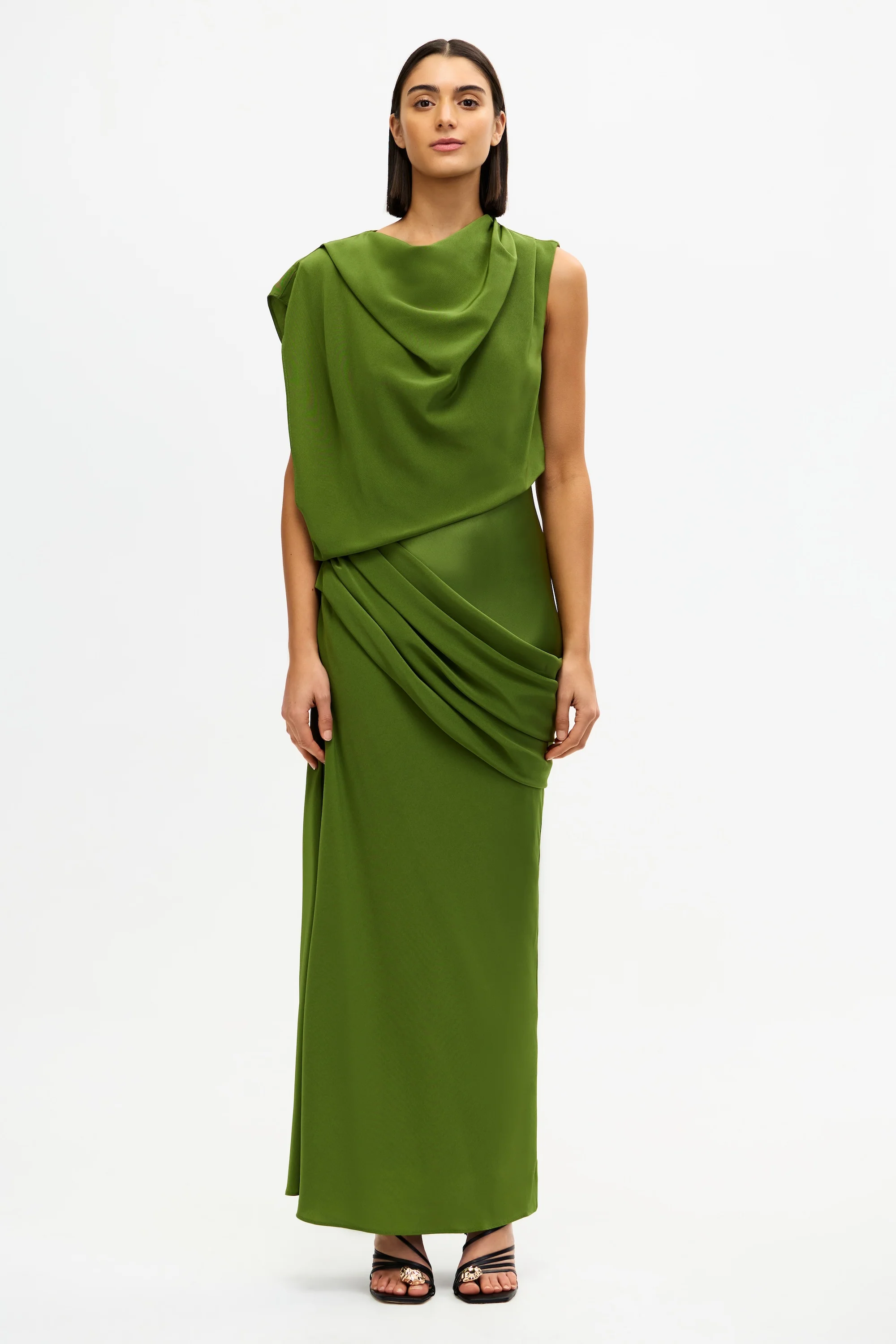 WOODLINE MAXI DRESS